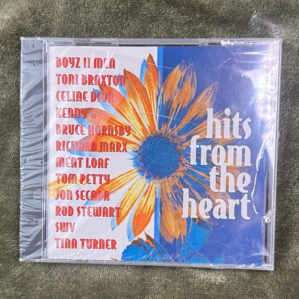 Hits From The Heart CD 1995 Various Artists Boyz‎ II Men Celine Dion Sealed New